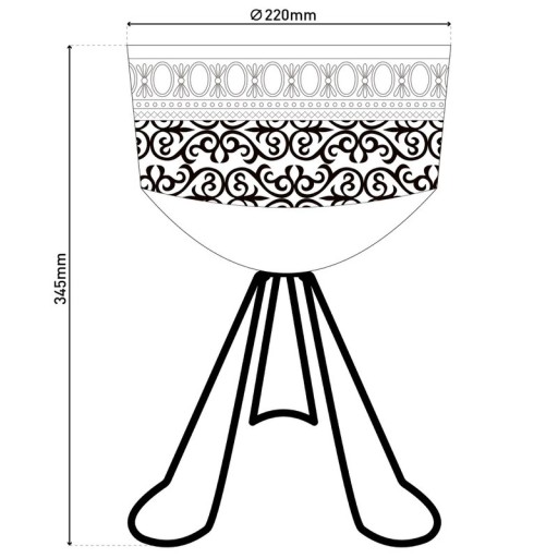 LED decorative solar light with a stand, 34.5 cm high for outside, made of rust-colored metal and plastic, firmly installed LEDs