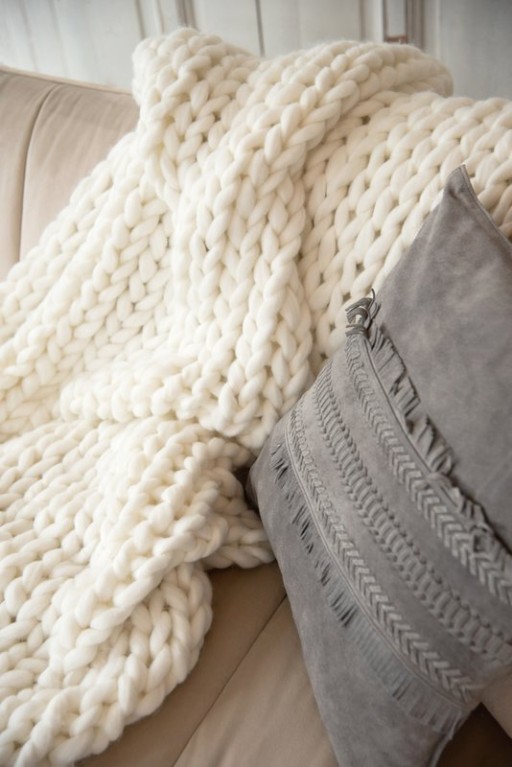 J-Line cushion Board Square - leather - gray