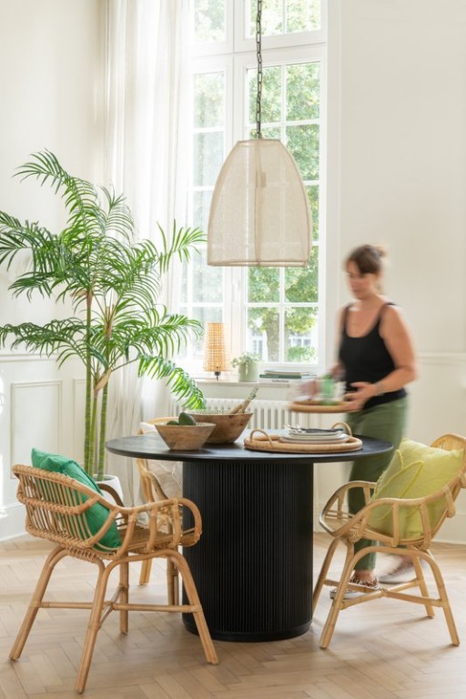 J-Line chair Ana - jute - natural