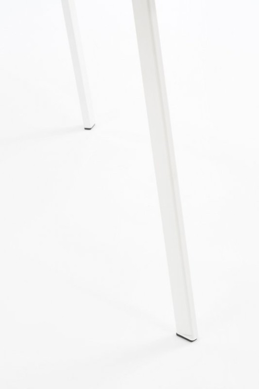 Seatle side table outside - H50 x Ø50 cm - Metal - White
