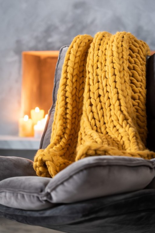 J-Line chair Relax Cushion on frame - textile/metal - gray