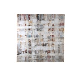 Julitta Cream Canvas Wall Panel Abstract Mixture