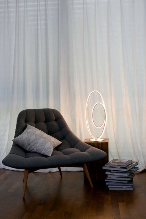 LED table lamp h: 60cm white "Odrive"
