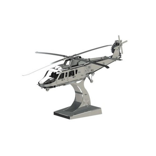 Metal Time 3D Metal Building Kit | Lifting Spirit MT027 | Hubschraubermodell - 18 x 13 x 6 cm
