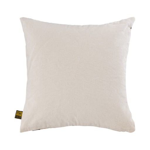 Helenor Natural Square Cotton Cushion Flowers