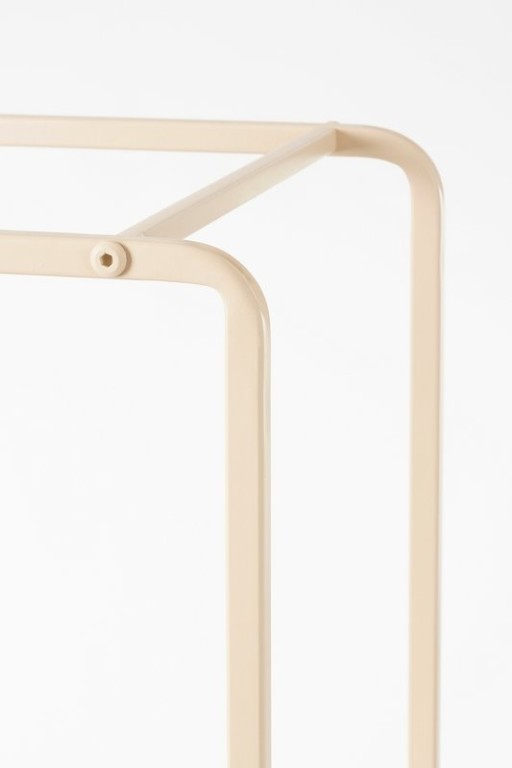 Jules Open Cabinet - L76 x B30 x H178 cm - Metal - Light brown