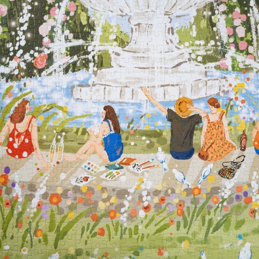 Legpuzzel, Robotime, Joypiece Spring Fountain, PT001, 50x75cm