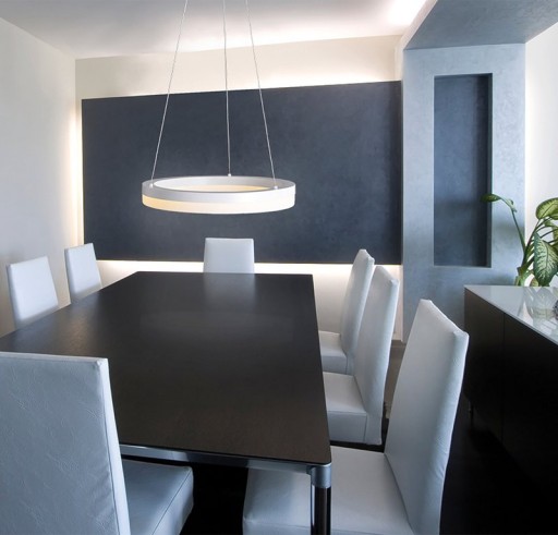 LED pendant light "Saturn"