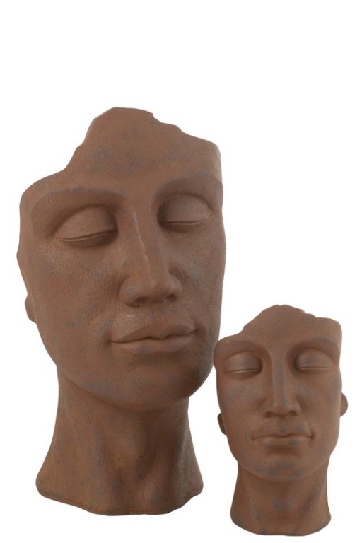 J -Line Bloempot David - Ceramics - Rust - Large - Ø 36 cm