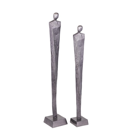 Symon GunMetal Alu Man Shape Statue S