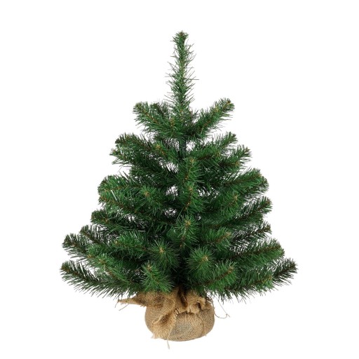 Alpine Kunstkerstboom in Jute - H60 x Ø51 cm - Groen