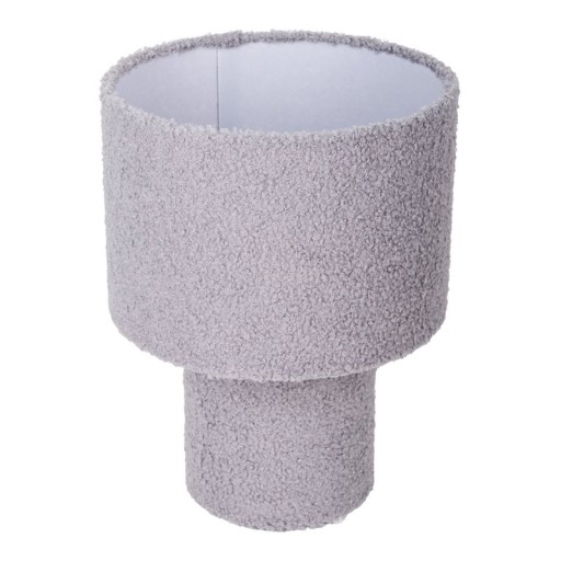 Table lamp "Fluffy" with text blades and foot in green, E27, approx. 31 cm high