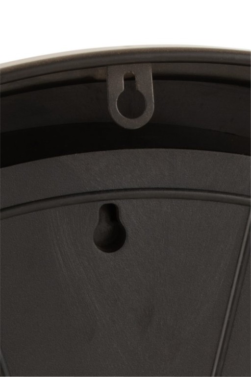 J-Line Radars Arabic Numerals clock - metal/glass - gold - Ø 52 cm