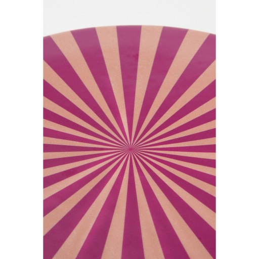 Skipper Bijzettafel - H44 x Ø32 cm - Keramiek - Paars