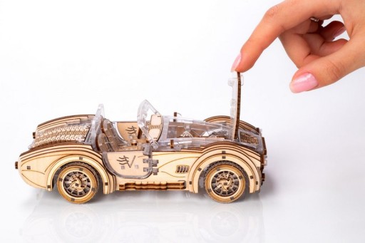 Lace Models 3D Model Building Kit, Speedster V2, AKV-02 16.4x8x5.5cm