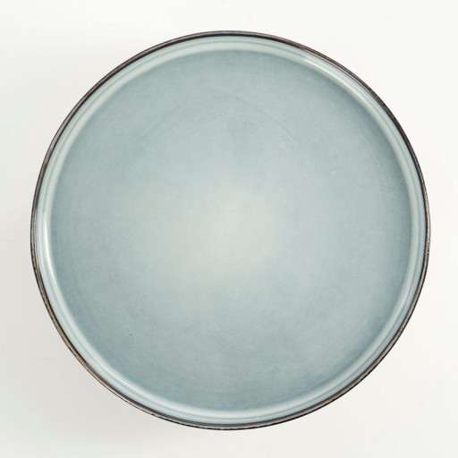 Racco Cake stand - H11 x Ø28 cm - Stoneware - Light gray