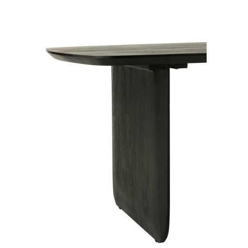 J-Line Eettafel Acaciahout Zwart
