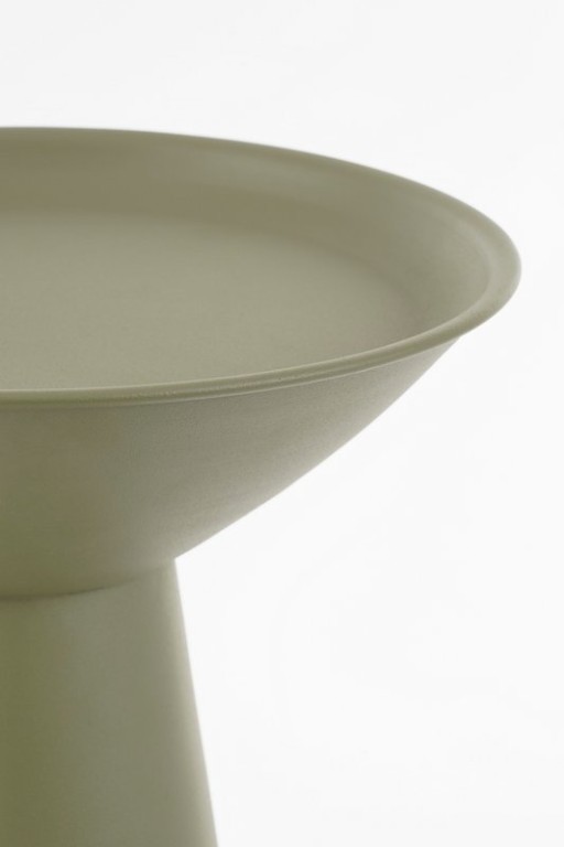 Chiel side table - H55 x Ø28 cm - FSC 100% - Metal - Green