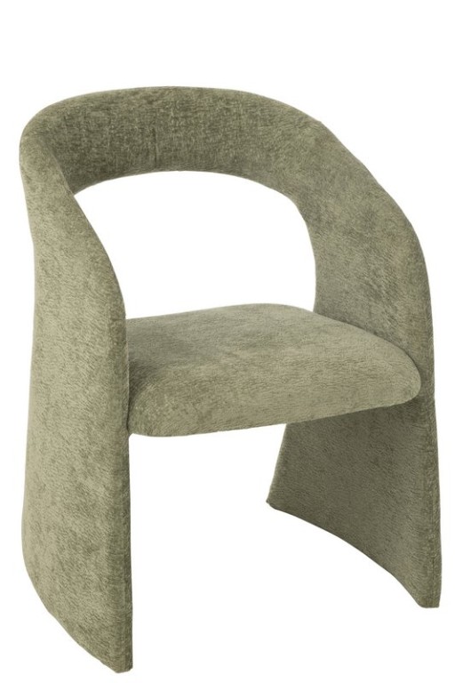 J -Line Chair Anise - Textile - Mint Groen