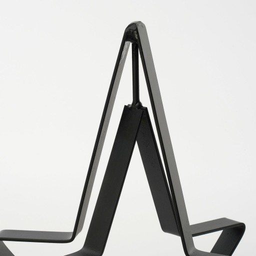 Kerstkandelaar - Set van 2 - L20 x B11 x H32 cm - IJzer - Zwart, Goud