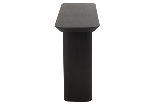 J-Line Console Large Veneer/Fir Wood Black