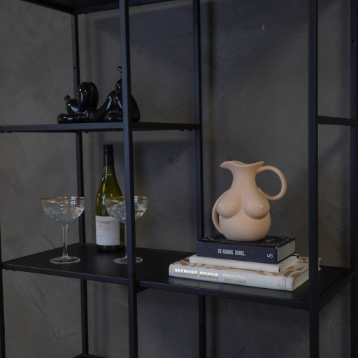 Vase- Breasts Jug - Ceramics - Sand - 6,5x11x18cm