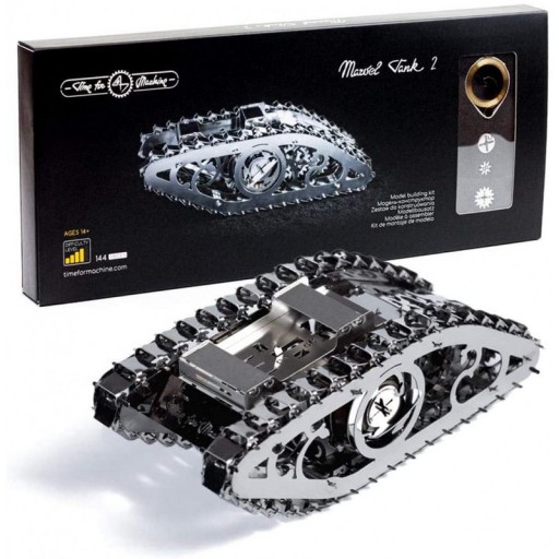 3D Metal Construction Kit, Marvel Tank, Time for Machine, T4M380122, 14.1x6.3x4.8cm