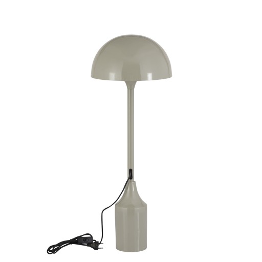 Tanaiya Cream Round Iron Table Lamp Round Cap
