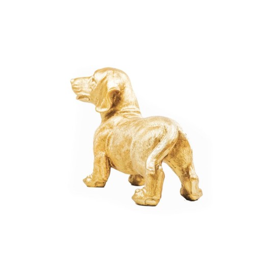 Ornament - Tackle - Polyresin - Gold - 35x23x19cm