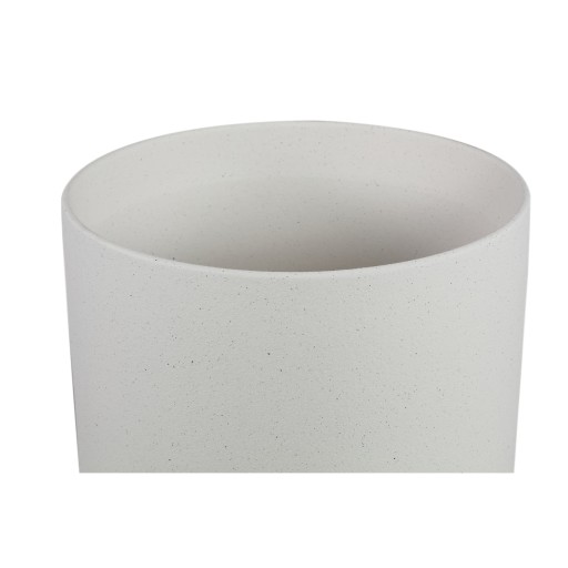 Fatima White Round Ceramic Pot XXL