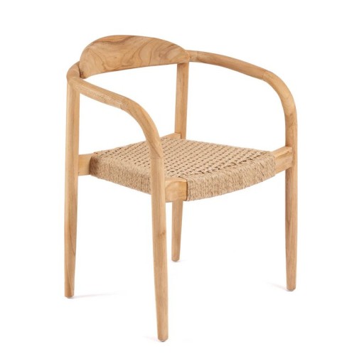 The Amaya Dining Chair - Natural - Outdoor