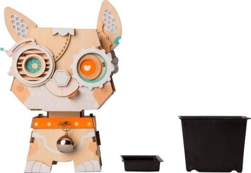 Rolife DIY Flower Pot Puppy FT742 10.8x10.6x16.6cm