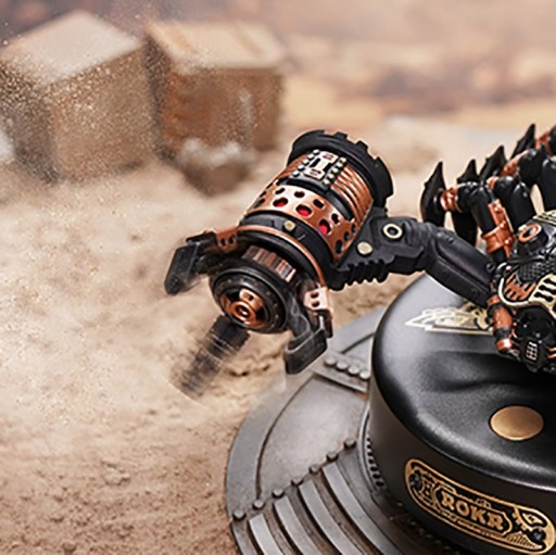 3D DIY Plastic Construction Kit Scorpio/Scorpion, Robotime, MI04, 17x13x11.5cm