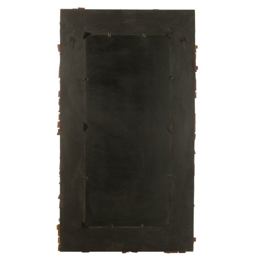 J-Line spiegel Syma - hout/glas - naturel - large - 100 x 180 cm