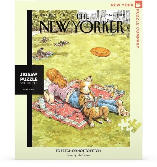 New York Puzzle Company To Fetch or Not To Fetch - 500 pieces