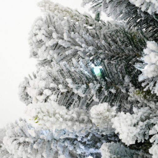 Grimshaw Kunstkerstboom in Pot met LED Verlichting en Timerfunctie - H60 x Ø45 cm - Groen