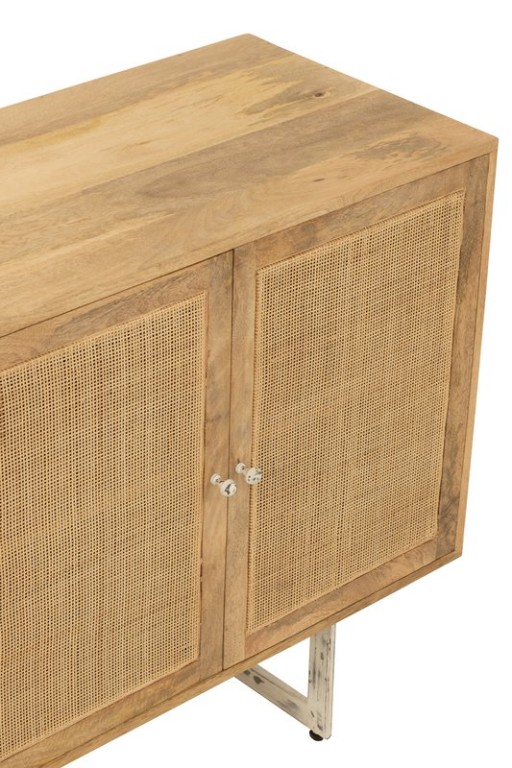 J-Line Rattan Mangohout Dresser Natural