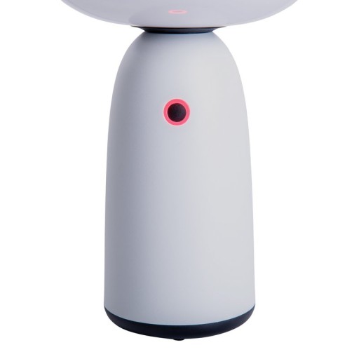 LED Solarleuchte "Ada" weiß für Außen LED Tischlampe aus Metall und Kunststoff, mit fest verbauten LEDs, Solarlampe 22,5 x 16 cm