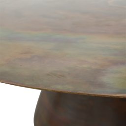 Comprador Copper Iron Coffeetable Round Sv2