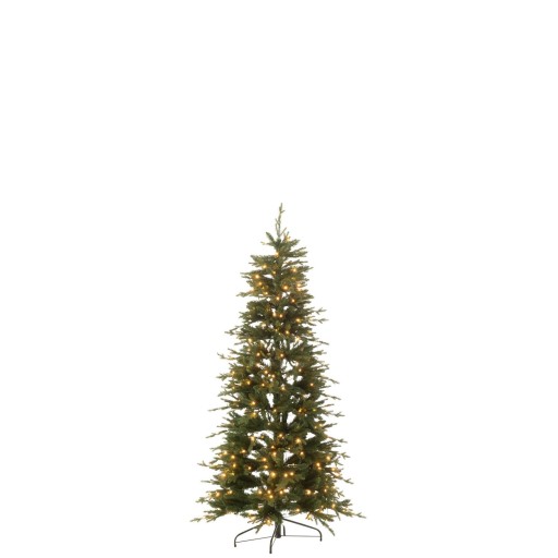 J-Line Kerstboom 300 Led Kunstmatig Donkergroen Medium