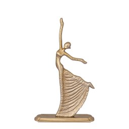 Sheena Beeld | Dansende Vrouw Goud | Aluminium 41 cm - Product afbeelding