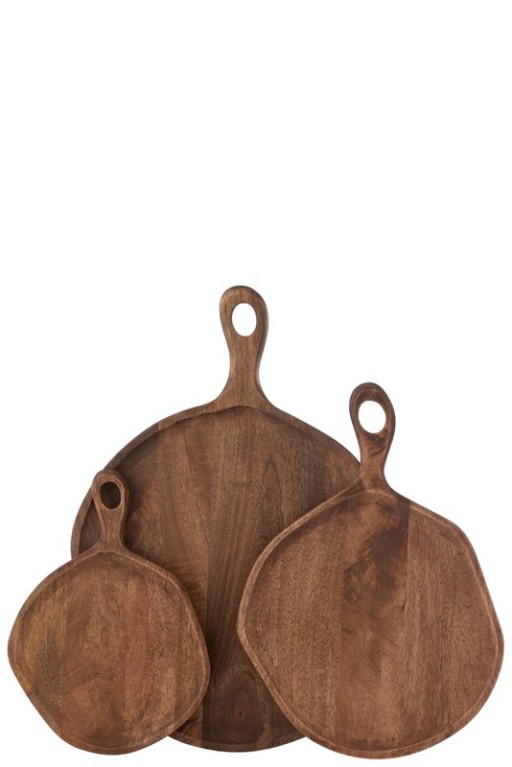 J-Line Cutting Board Goa Mango Wood Brown Large