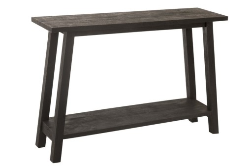 J-Line Console Square Mango Wood Black