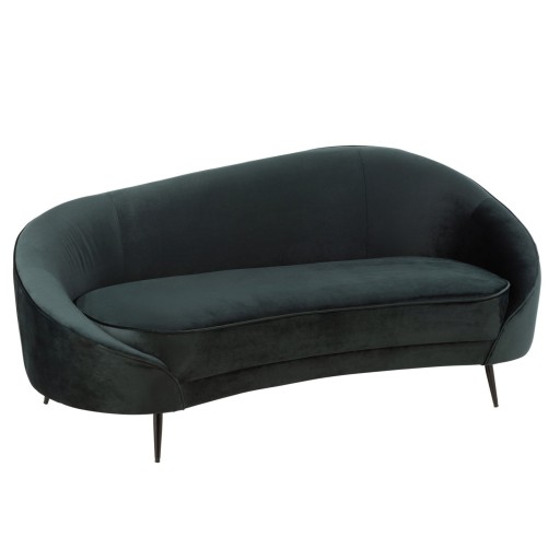 J-Line Sofa Elisabeth Textiel/Metaal Groen