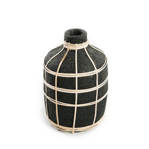 The Whoopy Vase - Black Natural - M