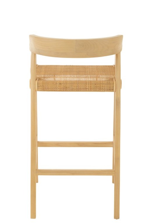 J-Line bar chair Emma - wood - natural
