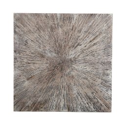 Zapp White Ribbed Wallpanel Square S