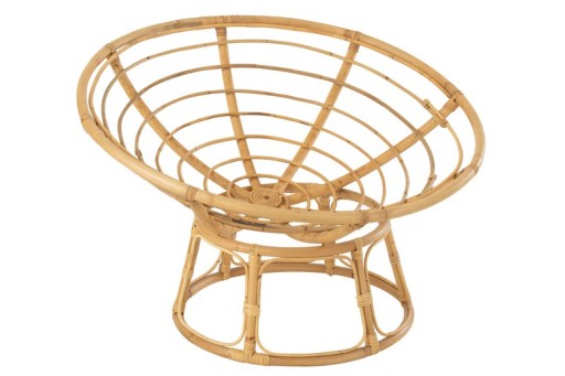 J-Line Sofa Celine + Kussen Rotan Naturel