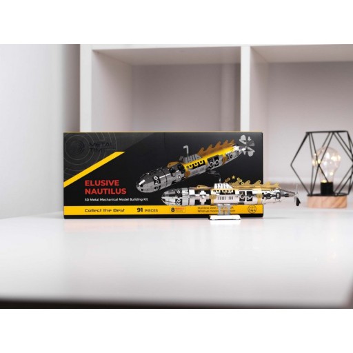 Metal Time Elusive Nautilus, MT045, 21x5x7cm