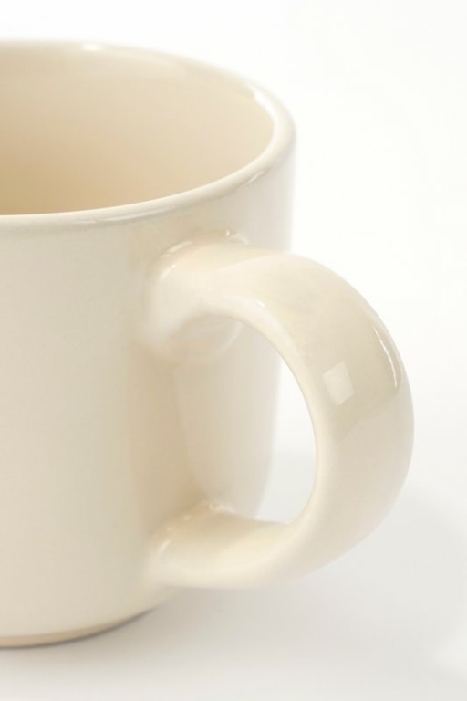 OZZU DESCRIES SET 4 PERSONS - STONE GOOD - OFF -WHITE